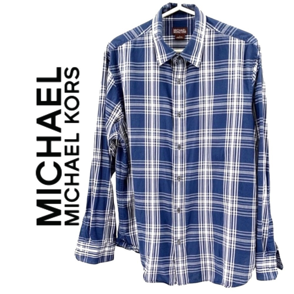 MICHAEL Michael KORS Oxford Shirt Men's Size Large